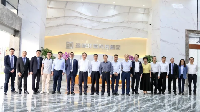 中国环境监测总站及省市区领导一行莅临必一运动Bsports环境调研指导